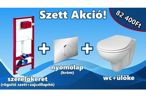 SCHELL MONTUS WC TAR.+RÖGZ+ZAJ.+WC+KRÓM LAP+ÜLŐKE